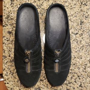 Cole Haan Black Suede Clog